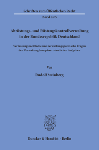 Abrüstungs- und Rüstungskontrollverwaltung in der Bundesrepublik Deutschland