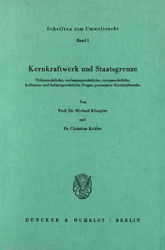 Kernkraftwerk und Staatsgrenze Kernkraftwerk und Staatsgrenze