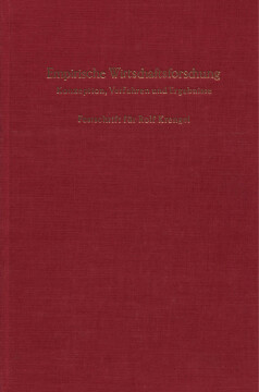Empirische Wirtschaftsforschung Empirische Wirtschaftsforschung