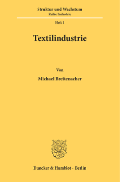Textilindustrie Textilindustrie