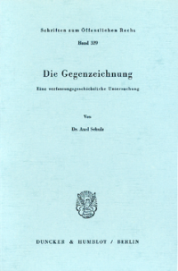 Die Gegenzeichnung