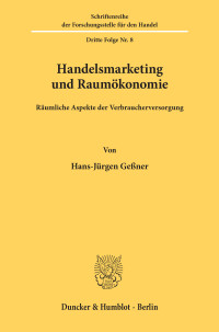 Handelsmarketing und Raumökonomie
