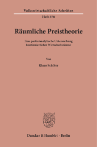 Räumliche Preistheorie