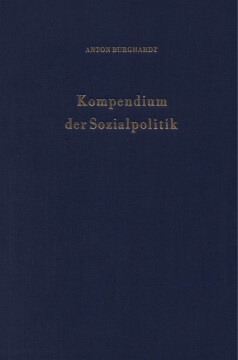 Kompendium der Sozialpolitik Kompendium der Sozialpolitik
