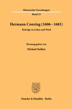 Hermann Conring (1606 - 1681) Hermann Conring (1606 - 1681)