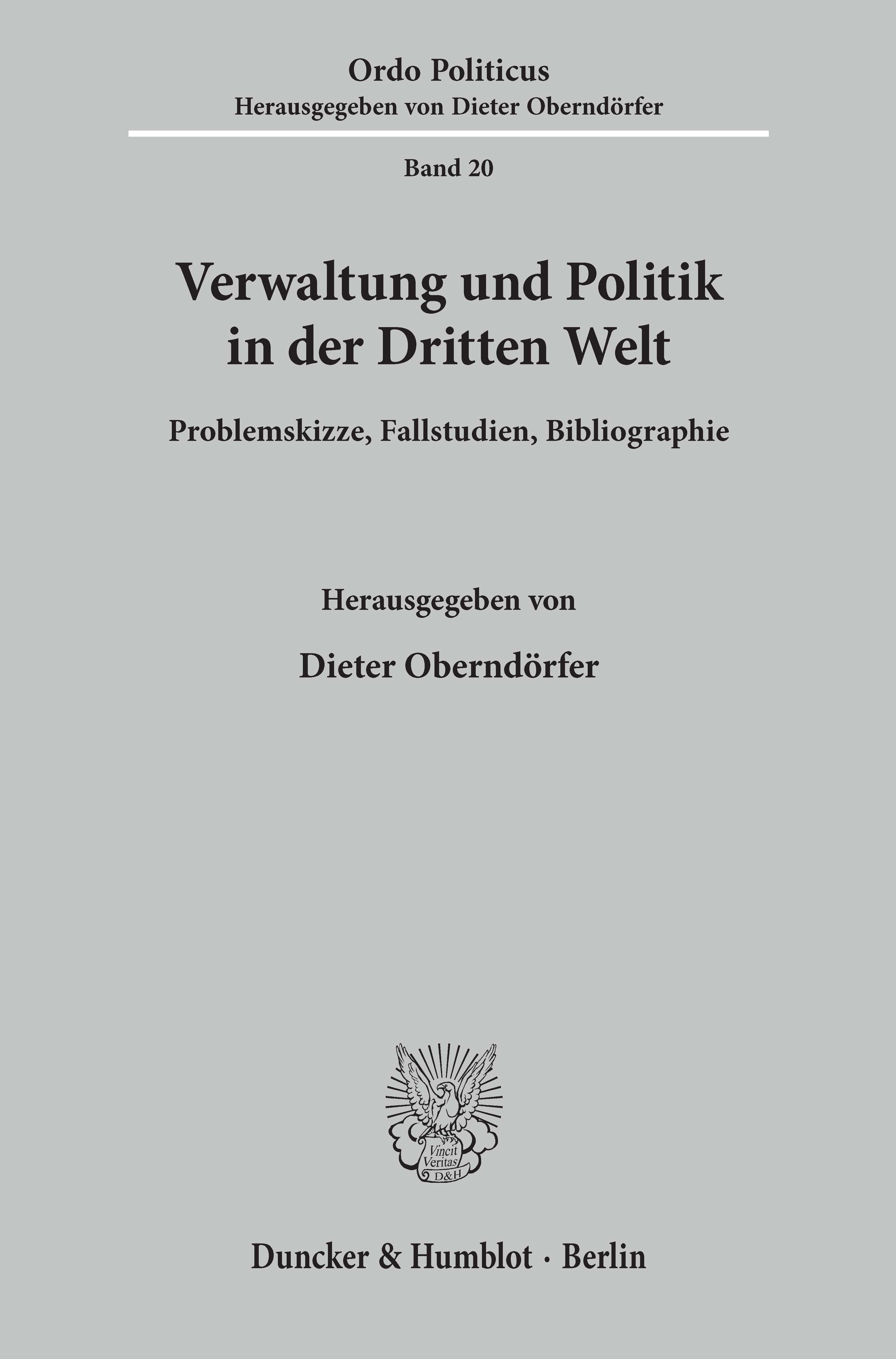 Verwaltung und Politik in der Dritten Welt