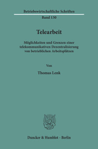Telearbeit