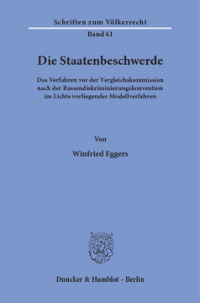 Die Staatenbeschwerde