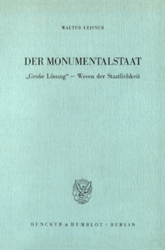 Der Monumentalstaat Der Monumentalstaat