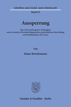 Aussperrung Aussperrung