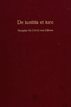 De iustitia et iure De iustitia et iure
