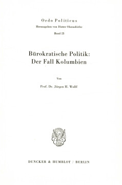 Bürokratische Politik: Bürokratische Politik: