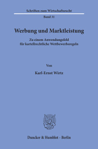 Werbung und Marktleistung