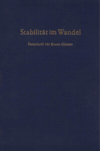 Stabilität im Wandel