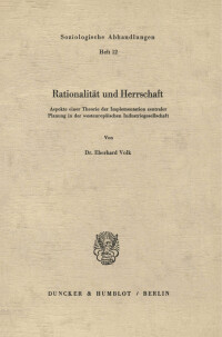 Rationalität und Herrschaft