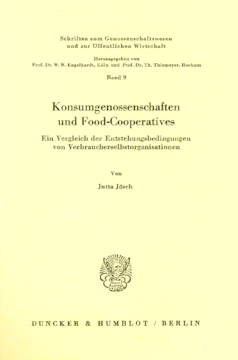 Konsumgenossenschaften und Food-Cooperatives Konsumgenossenschaften und Food-Cooperatives