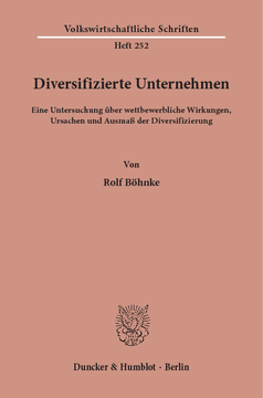 Diversifizierte Unternehmen Diversifizierte Unternehmen