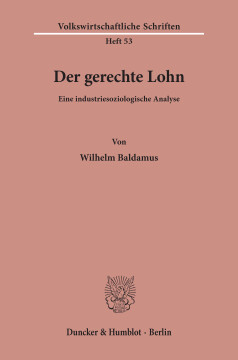 Der gerechte Lohn Der gerechte Lohn