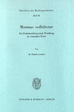 Mortuus redhibetur Mortuus redhibetur
