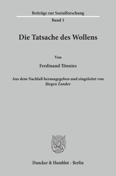 Die Tatsache des Wollens Die Tatsache des Wollens