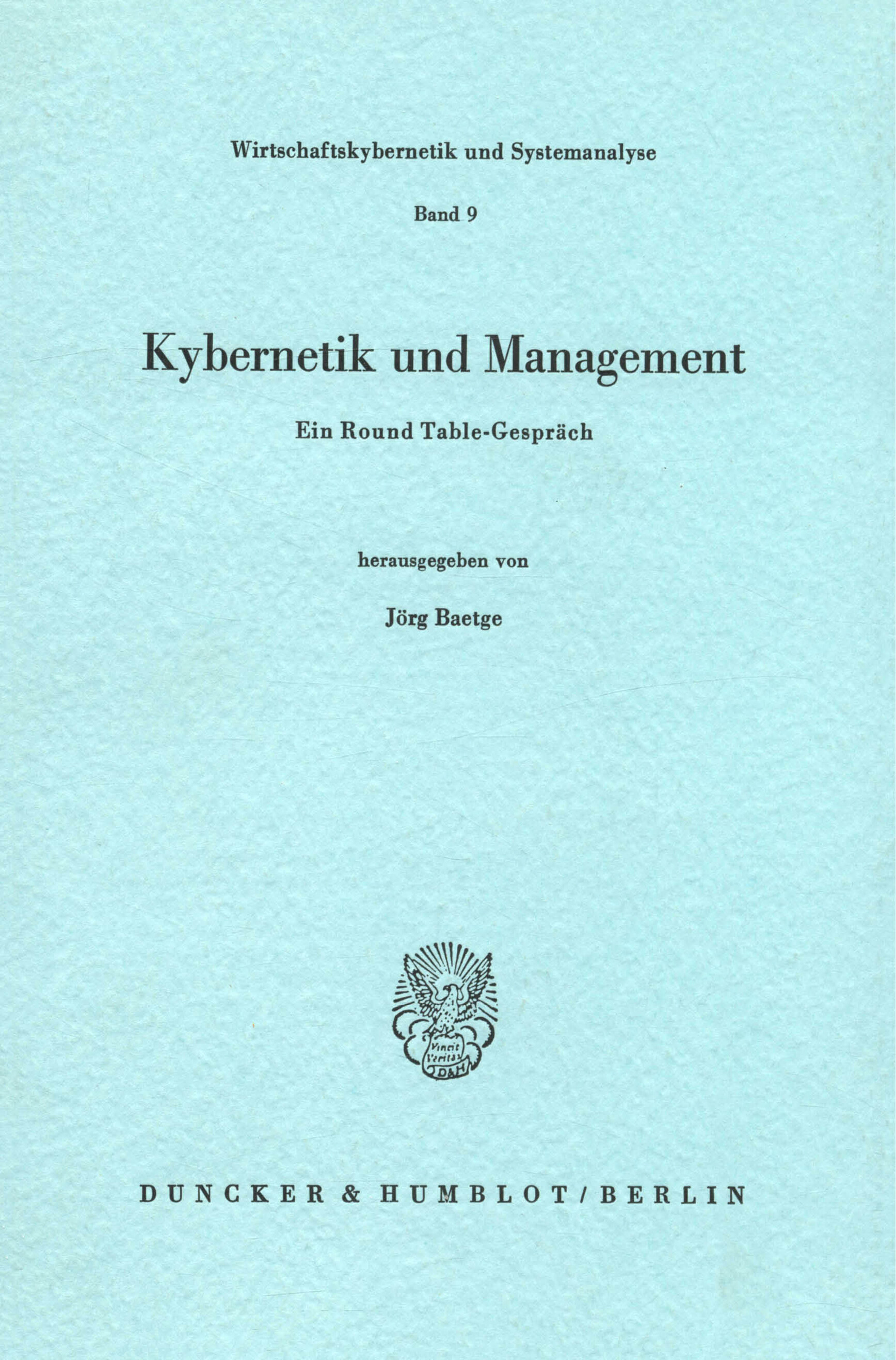 Kybernetik und Management