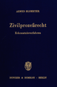 Zivilprozeßrecht