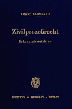 Zivilprozeßrecht Zivilprozeßrecht
