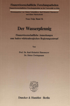 Der Wasserpfennig Der Wasserpfennig