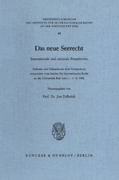 Das neue Seerecht Das neue Seerecht