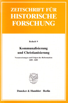 Kommunalisierung und Christianisierung Kommunalisierung und Christianisierung