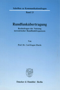 Rundfunkübertragung Rundfunkübertragung