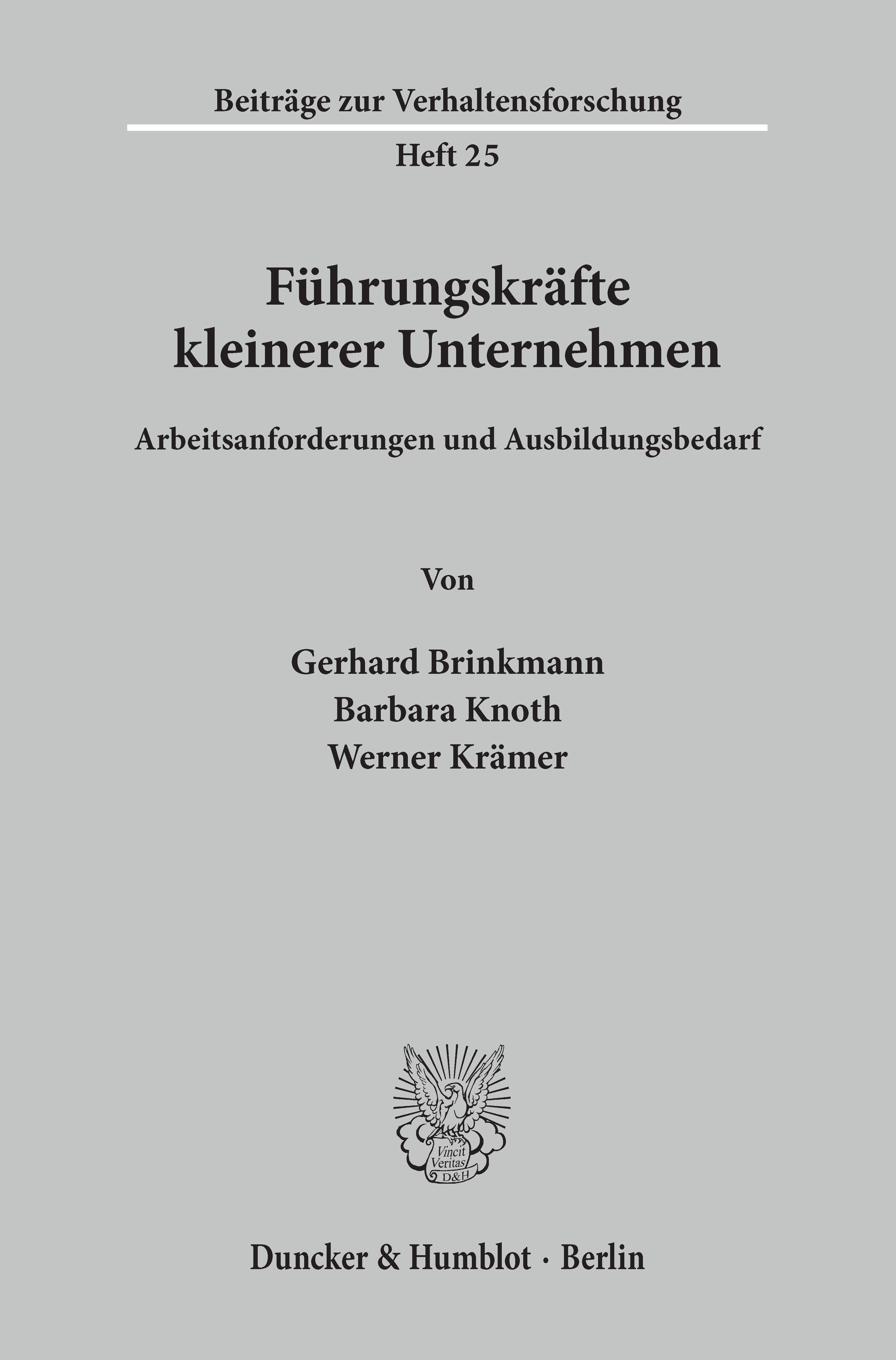 Führungskräfte kleinerer Unternehmen