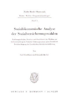 Sozialökonomische Analyse der Sozialversicherungswahlen Sozialökonomische Analyse der Sozialversicherungswahlen