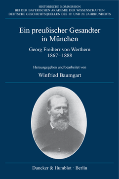 Ein preußischer Gesandter in München Ein preußischer Gesandter in München
