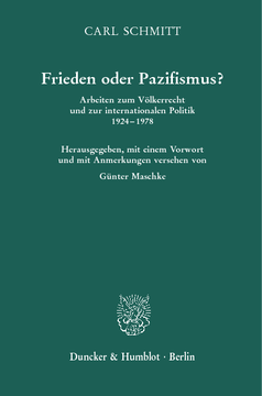 Frieden oder Pazifismus? Frieden oder Pazifismus?