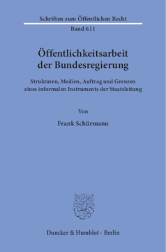 Öffentlichkeitsarbeit der Bundesregierung Öffentlichkeitsarbeit der Bundesregierung