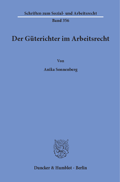 Der Güterichter im Arbeitsrecht Der Güterichter im Arbeitsrecht