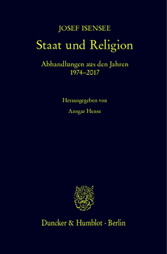 Staat und Religion Staat und Religion