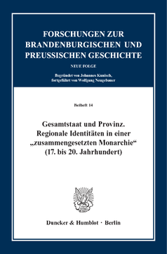 Gesamtstaat und Provinz Gesamtstaat und Provinz