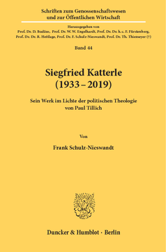 Siegfried Katterle (1933–2019) Siegfried Katterle (1933–2019)