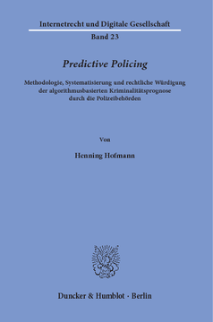 Predictive Policing Predictive Policing