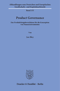 Product Governance Product Governance