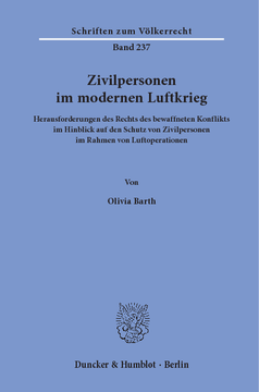 Zivilpersonen im modernen Luftkrieg Zivilpersonen im modernen Luftkrieg