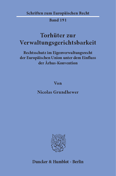 Torhüter zur Verwaltungsgerichtsbarkeit Torhüter zur Verwaltungsgerichtsbarkeit