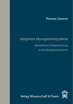 Integrierte Managementsysteme Integrierte Managementsysteme