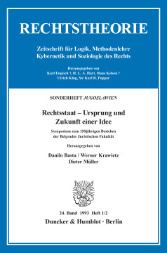 Rechtsstaat – Ursprung und Zukunft einer Idee Rechtsstaat – Ursprung und Zukunft einer Idee