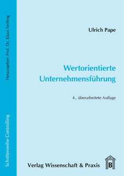 Wertorientierte Unternehmensführung Wertorientierte Unternehmensführung