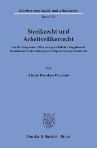 Streikrecht und Arbeitsvölkerrecht