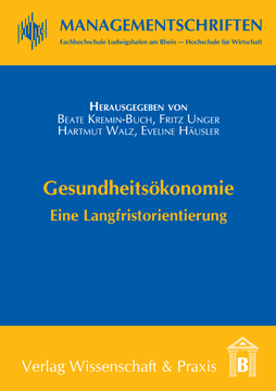 Gesundheitsökonomie Gesundheitsökonomie