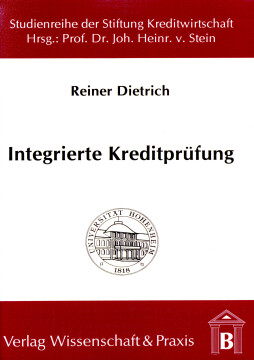 Integrierte Kreditprüfung Integrierte Kreditprüfung